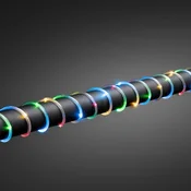 Konstsmide Christmas Mini - RGB LED svetlobna vrv 1000 cm - jasno - Plastika