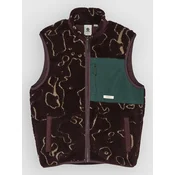 Element Lake Sherpa Vest java lines