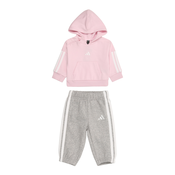 ADIDAS SPORTSWEAR Športna obleka Essentials pegasto siva/roza