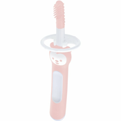 MAM Massaging Brush zobna ščetka za otroke 3m+ Pink 1 kos