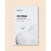 Nacific Set mask za obraz z mlečnimi proteini UYU Cream Nourishing Mask Pack - 27 g/1 kos