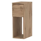 shumee OZKA NOČNA OMIZICA HRAST WOTAN 20 CM NOČNA OMIZICA S PREDALOM ZA LOFT SPALNICO