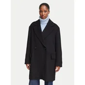 BOSS Volneni plašč C_Calesarina 50568506 Črna Regular Fit