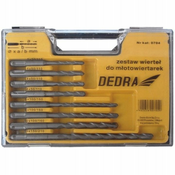 Dedra Vrtalni set 8 kosov za kladivo 5,6, (2x8) x110, 6,8,10x160,10x210 - 0704