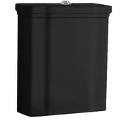 KERASAN WALDORF Eleganten Črna Mat WC Rezervoar - Retro Dizajn