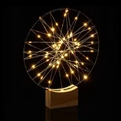 Northix LED prstan dekoracija 25 cm