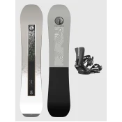 Salomon Sight+Rythm Black 2026 Snowboard Set pattern