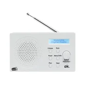 shumee Radio v redu. ORD 101BT-WT-3 DAB bela