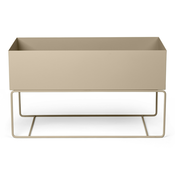 ferm LIVING Cvetlični lonček PLANT BOX 77 cm, kašmir, železo, čvrst LIVING