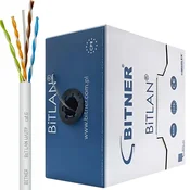 BIT Omrežni kabel LAN BiTLAN 350MHz LAN Cat.6, notranji, zvit par, 1 m