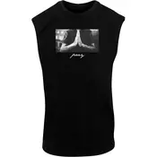Mens tank top Pray black
