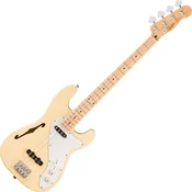 Fender Squier Paranormal Precision Bass Thinline SJ MN Vintage White Elektricna bas gitara