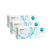 CooperVision Clariti 1 day Torične (90 leč) Dioptrija: -2.25, Ukrivljenost: 8.6, Premer: 14.3