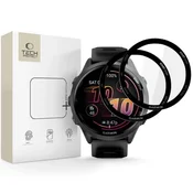 slomart Tech-Protect Glass Flex+ hibridno steklo 2-pack za Garmin Forerunner 970/570 47 mm - črno