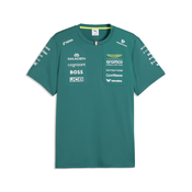 PUMA x ASTON MARTIN ARAMCO F1Â® TEAM Replica Tee Unisex, Motorsport, Green Lux, L