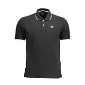 LA MARTINA Muška polo majica BPMP04-PK031_NERO_09999, Crna