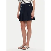 Tommy Hilfiger Plisirano krilo WW0WW44731 Mornarsko modra Regular Fit