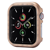 Zaščitno ohišje Snap Style za Apple Watch Series 7/8/9 45mm - rose gold