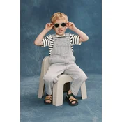 Liewood  Otroške kavbojke  Delani Stripe Denim Dungarees