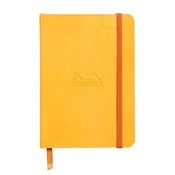 Notes A6, Rhodiarama soft, s gumicom, diktando crte, žuti