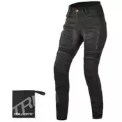 Ženske motoristične kavbojke Trilobite Parado 256 (AAA) - slim fit, črne