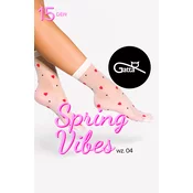 Gatta Spring Vibes Socks Love Hearts Model 04 White