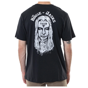 Ulična majica moška - House Of Masks Tee - FALLEN - FMU1RE08 BLACK WHITE
