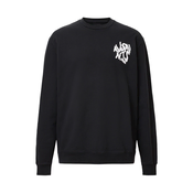 AllSaints Majica črna/bela