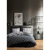 L`ESSENTIEL MAISON Ranforce posteljina (200x220) Carlos Black