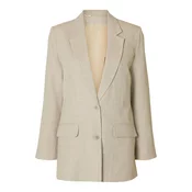 SELECTED FEMME Blazer SLFTANIA-RITA svetlo bež