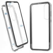 Magnetni Full-body ovitek Stronghold za Honor 200 Pro - srebrn