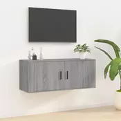 Zidni TV ormaric Boja sivog hrasta sonome 100 x 34,5 x 40 cm