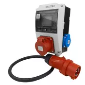 shumee Razdelilna omarica XS 16A CEE 2x230V erbetka IP44 astronomska ura Doktorvolt DV-5329-D