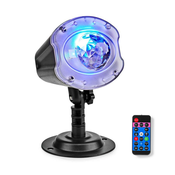 Nedis CLPR3 - LED Laserski projektor 6W/230V IP65 + Daljinski upravljalnik