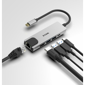 NEW USB Hub C D-Link DUB-M520