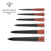 PanArt 3302 Okrogli čopič za akrilne barve - 2