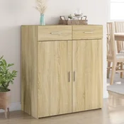 Komoda boja hrasta sonome 80x42,5x93 cm od konstruiranog drva