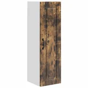 Vidaxl Omarica na steni PORTO Dimljeni oreh 30 x 31 x 100 cm