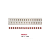 Hani International Kalup, Silikonski, 200x41x10mm, Beli