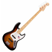 SX SJB-ALDER 3-Tone Sunburst Električna bas kitara
