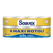 Soavex Tris Maxi Toalet Papir 3sl (8 rolni)