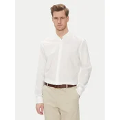 BOSS Srajca H-Joe-Standup-252 50539209 Bela Regular Fit