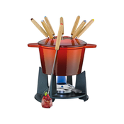 Grenoble Spring fondue set 16cm / 12 dijelova / crvena / ghiza