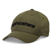 Kšiltovka Alpinestars Linear Hat zeleno-cerná