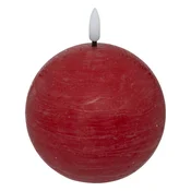 shumee Molia LED kroglična sveča RDEČA 10 cm