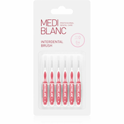 MEDIBLANC Interdental Pick-brush medzobna ščetka 6 ks 0,4 mm Pink 6 kos