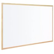 Bijela ploca s drvenim okvirom Bi-Office 30?40 cm