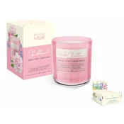eoshop Sveča v kozarcu ČISTO UŽITEK SPROSTI SE dišeče 150g