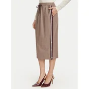 Liu Jo Sport Midi krilo TF6151 T692A Svetlo rjava Regular Fit