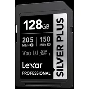 Lexar Pro SDXC Professional SILVER Plus 1066x UHS-I/U3/A2/4K R205/W150 (V30) 128GB